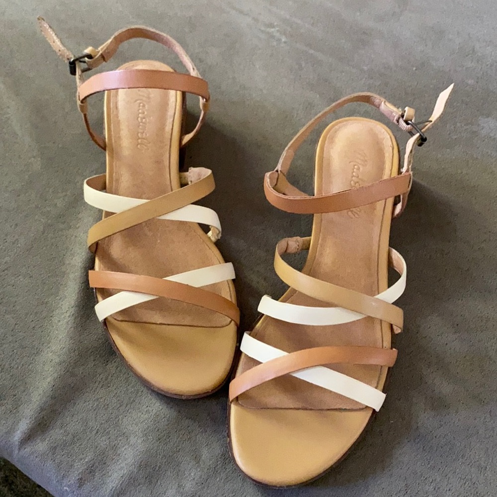 Madewell Lori Colorblock Sandal
